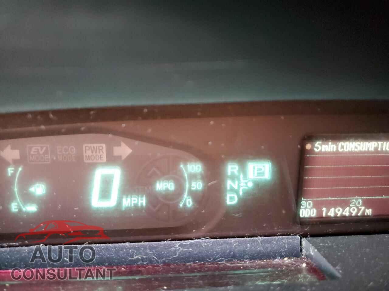 TOYOTA PRIUS 2012 - JTDKN3DU0C1556574