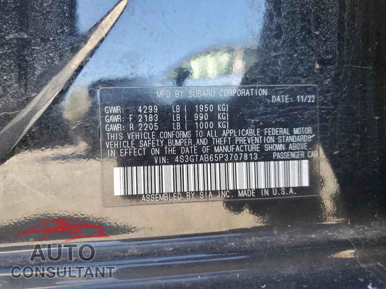 SUBARU IMPREZA 2023 - 4S3GTAB65P3707813