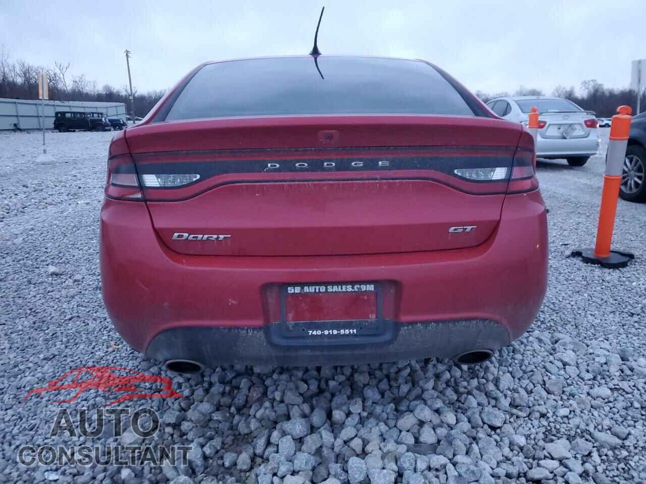 DODGE DART 2016 - 1C3CDFEB8GD539083