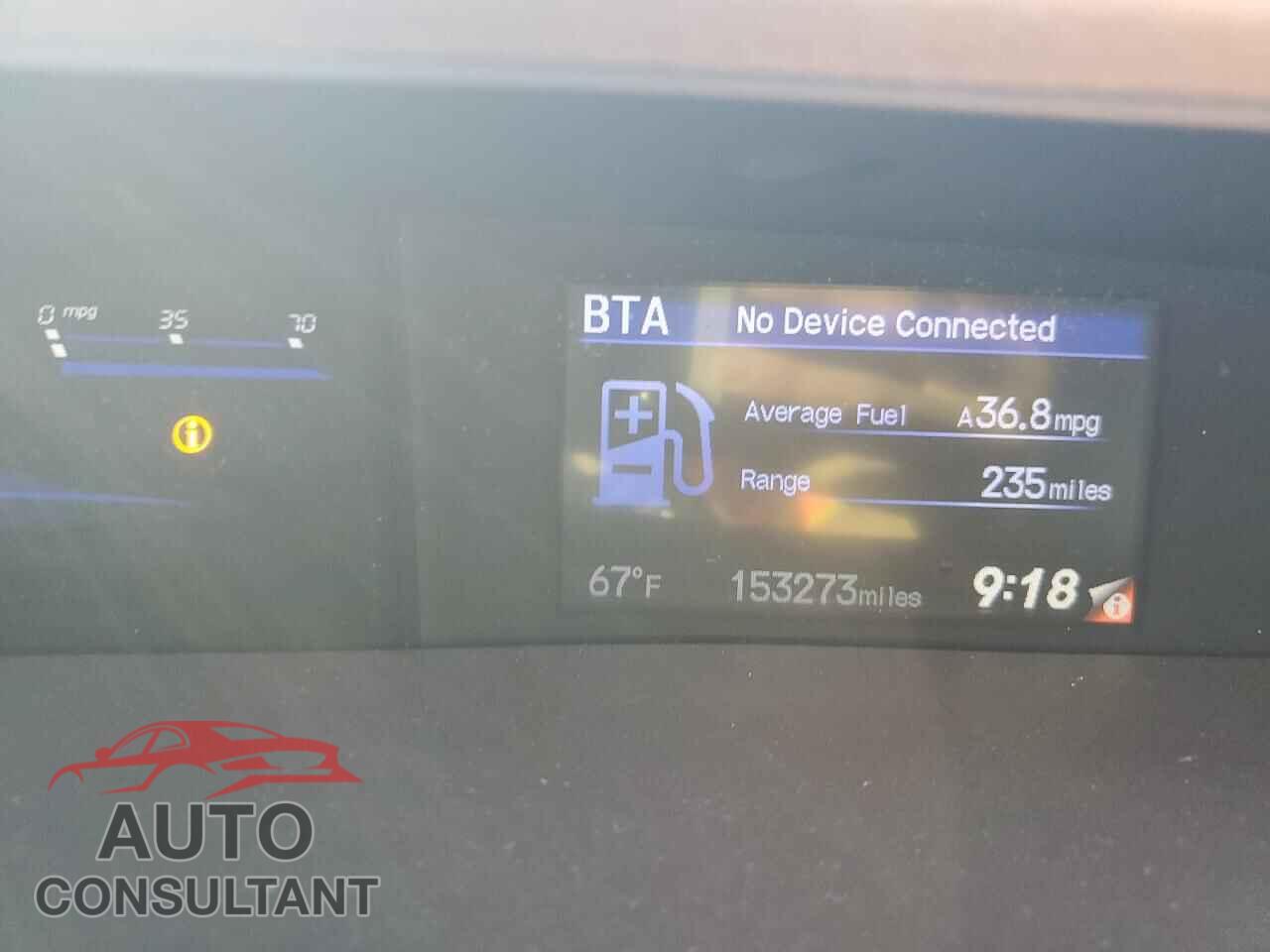 HONDA CIVIC 2012 - 2HGFB2F80CH596693