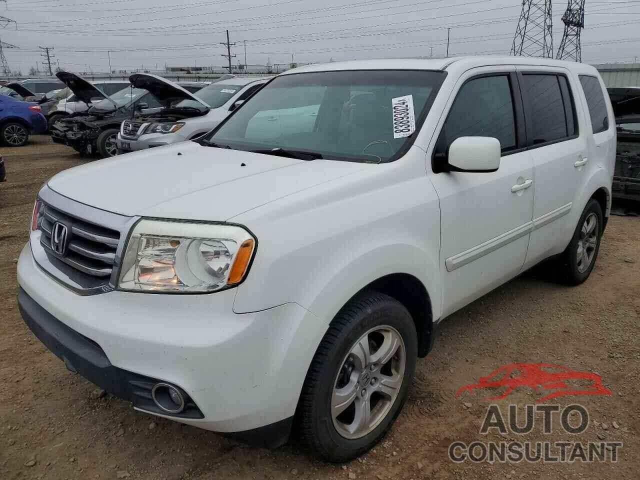 HONDA PILOT 2013 - 5FNYF4H54DB016296