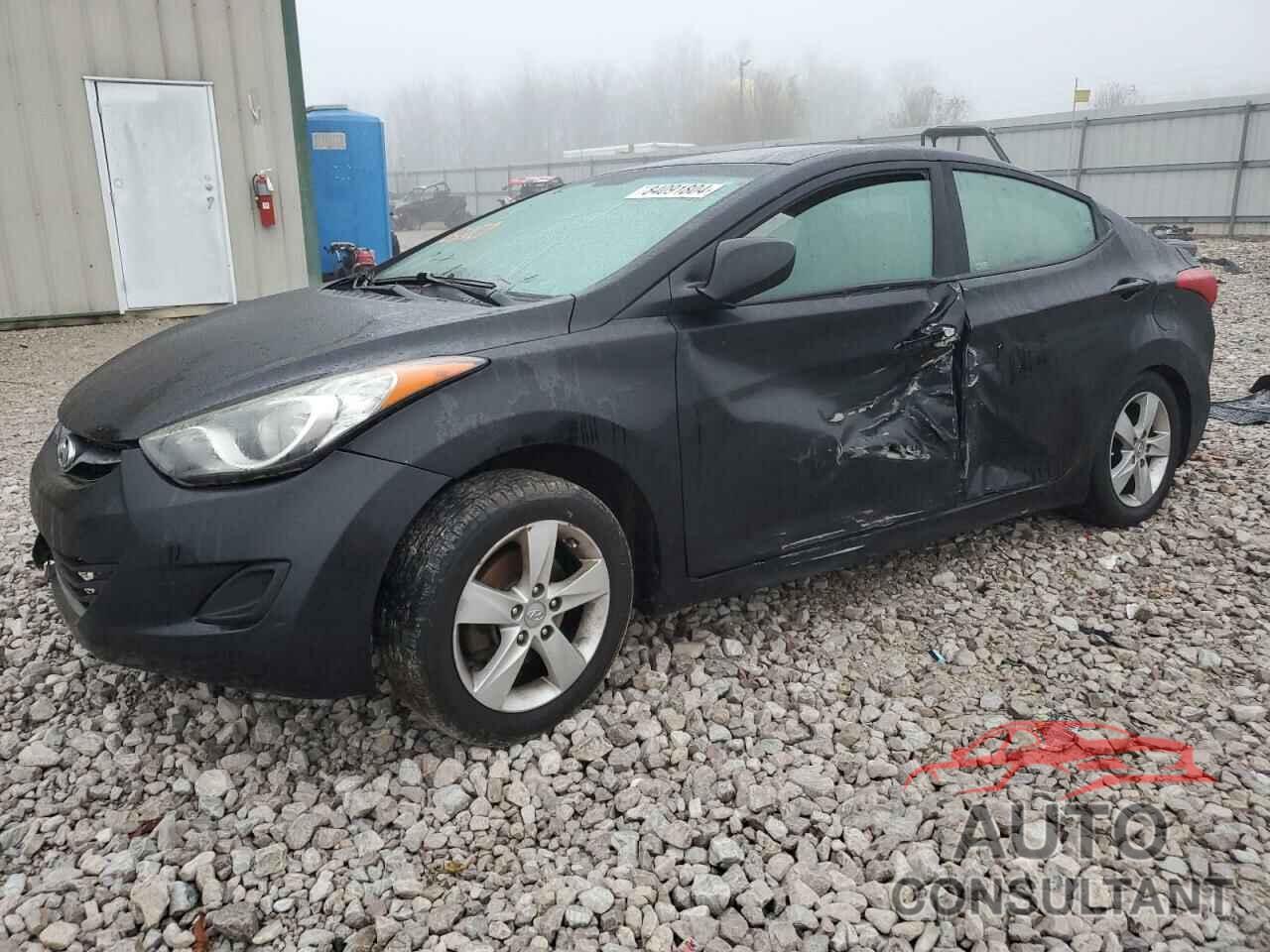 HYUNDAI ELANTRA 2013 - KMHDH4AE8DU795711