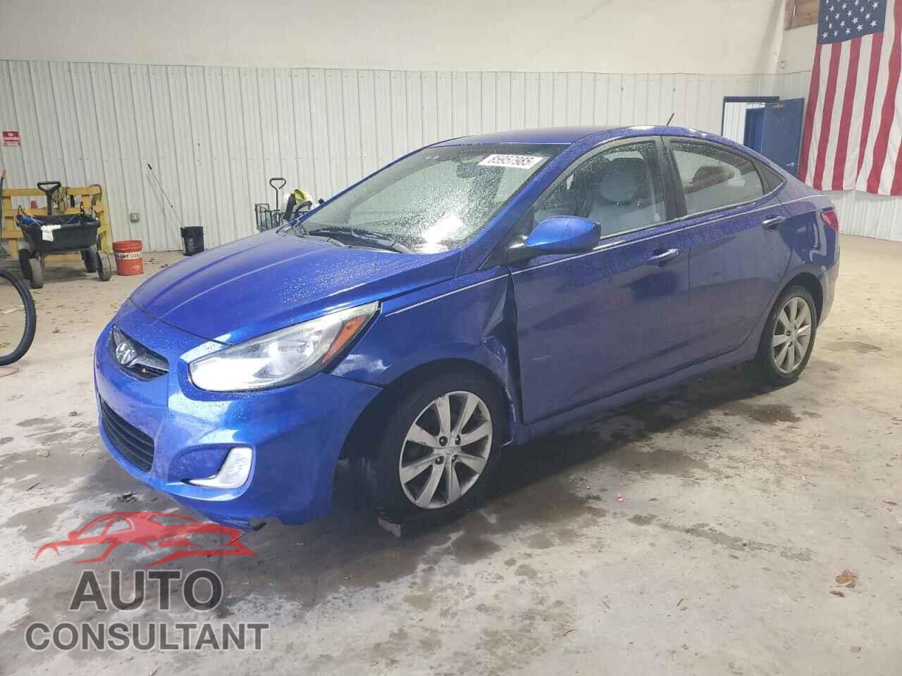 HYUNDAI ACCENT 2013 - KMHCU4AE3DU277609