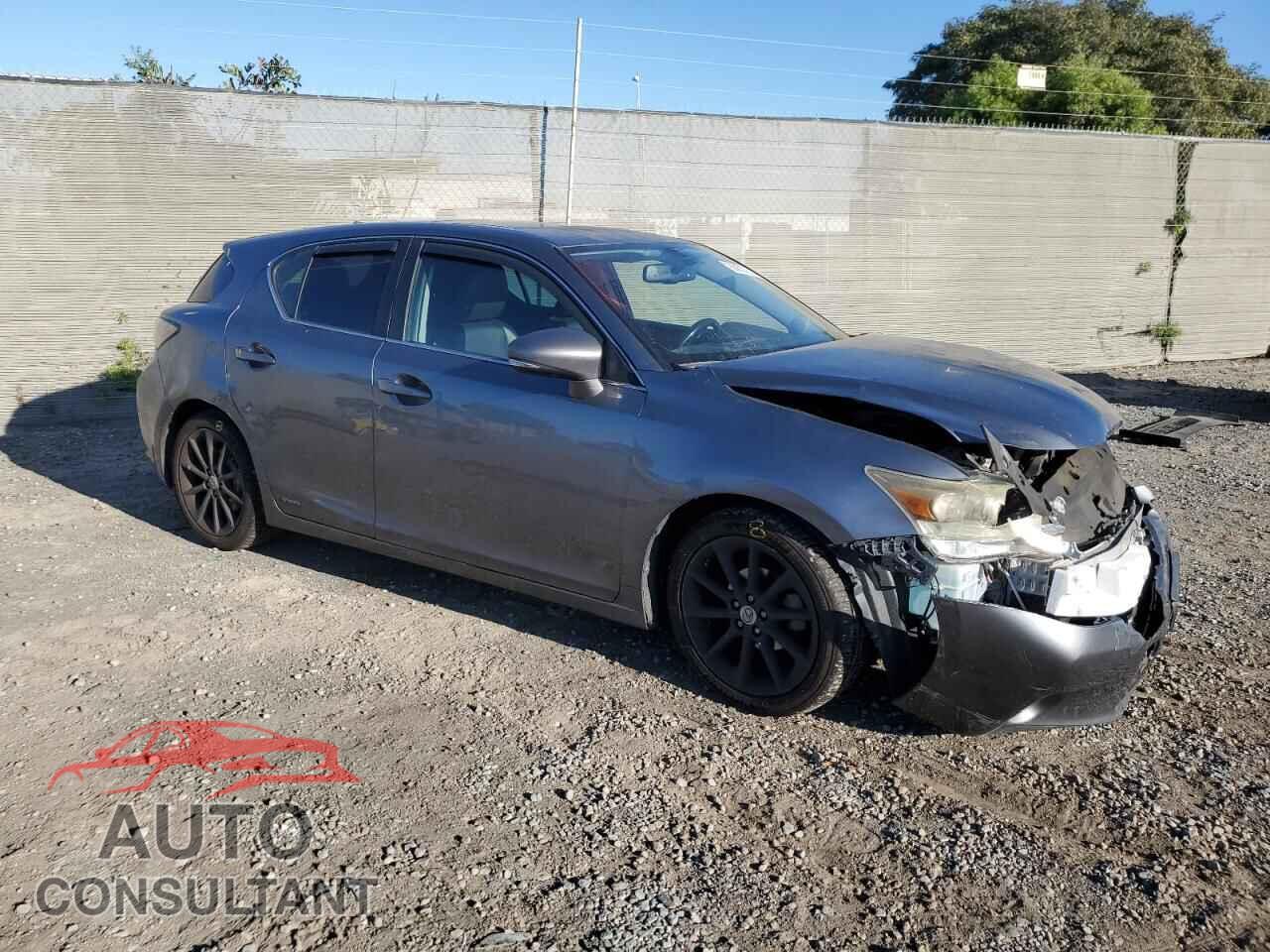 LEXUS CT 200 2012 - JTHKD5BH7C2113545