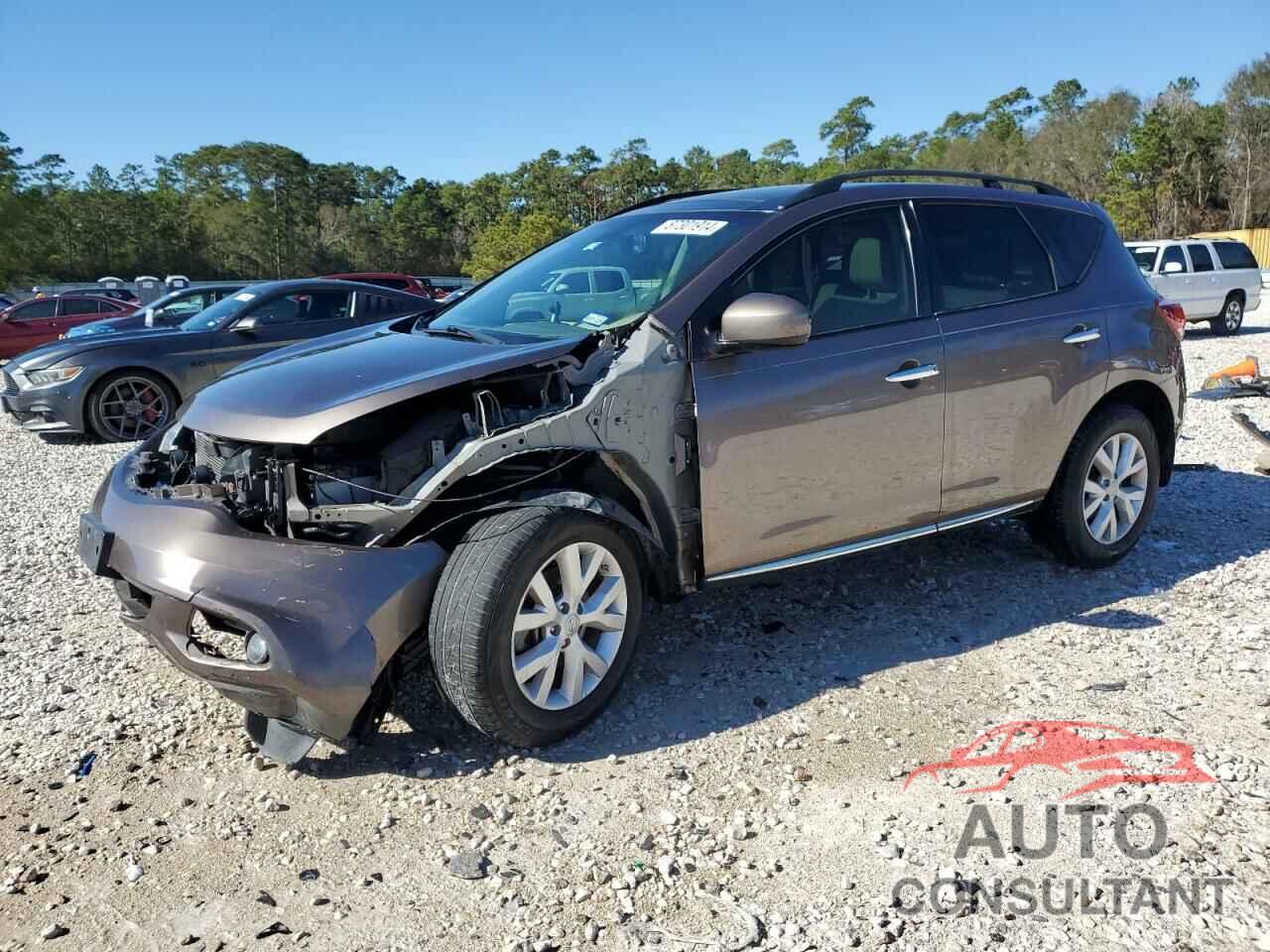 NISSAN MURANO 2012 - JN8AZ1MU2CW109319