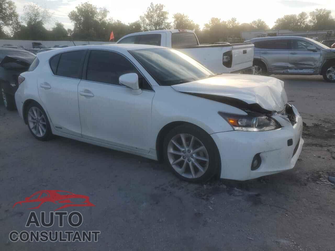 LEXUS CT 200 2012 - JTHKD5BH8C2061116