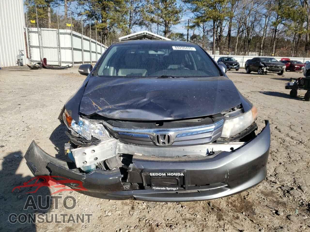 HONDA CIVIC 2012 - JHMFB4F35CS009247