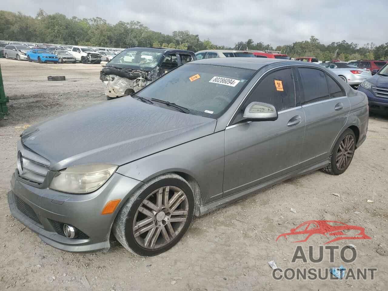 MERCEDES-BENZ C-CLASS 2009 - WDDGF54X49R062811