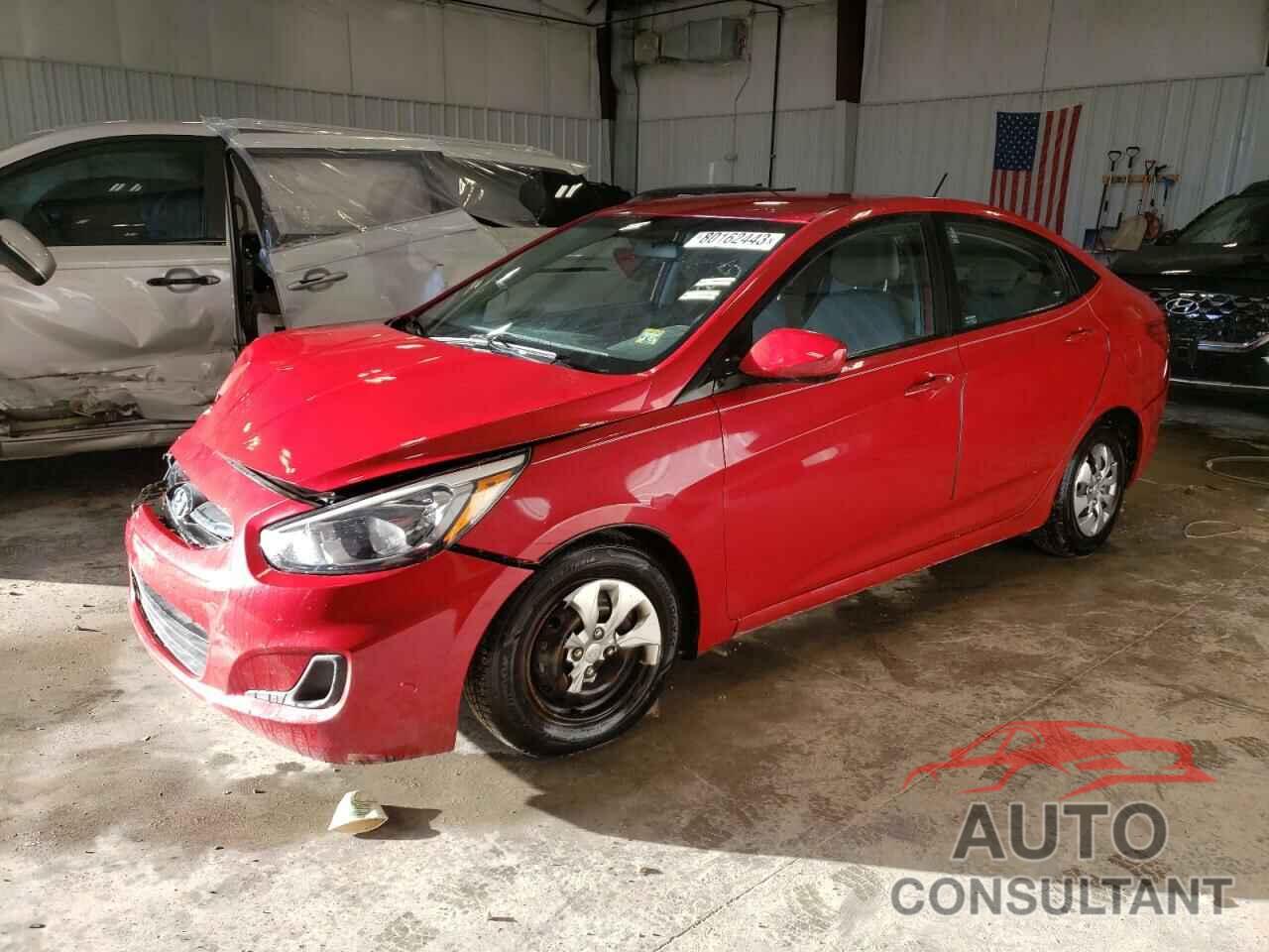 HYUNDAI ACCENT 2016 - KMHCT4AE0GU951576