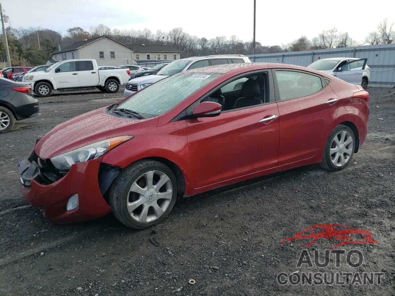 HYUNDAI ELANTRA 2013 - KMHDH4AE3DU587381