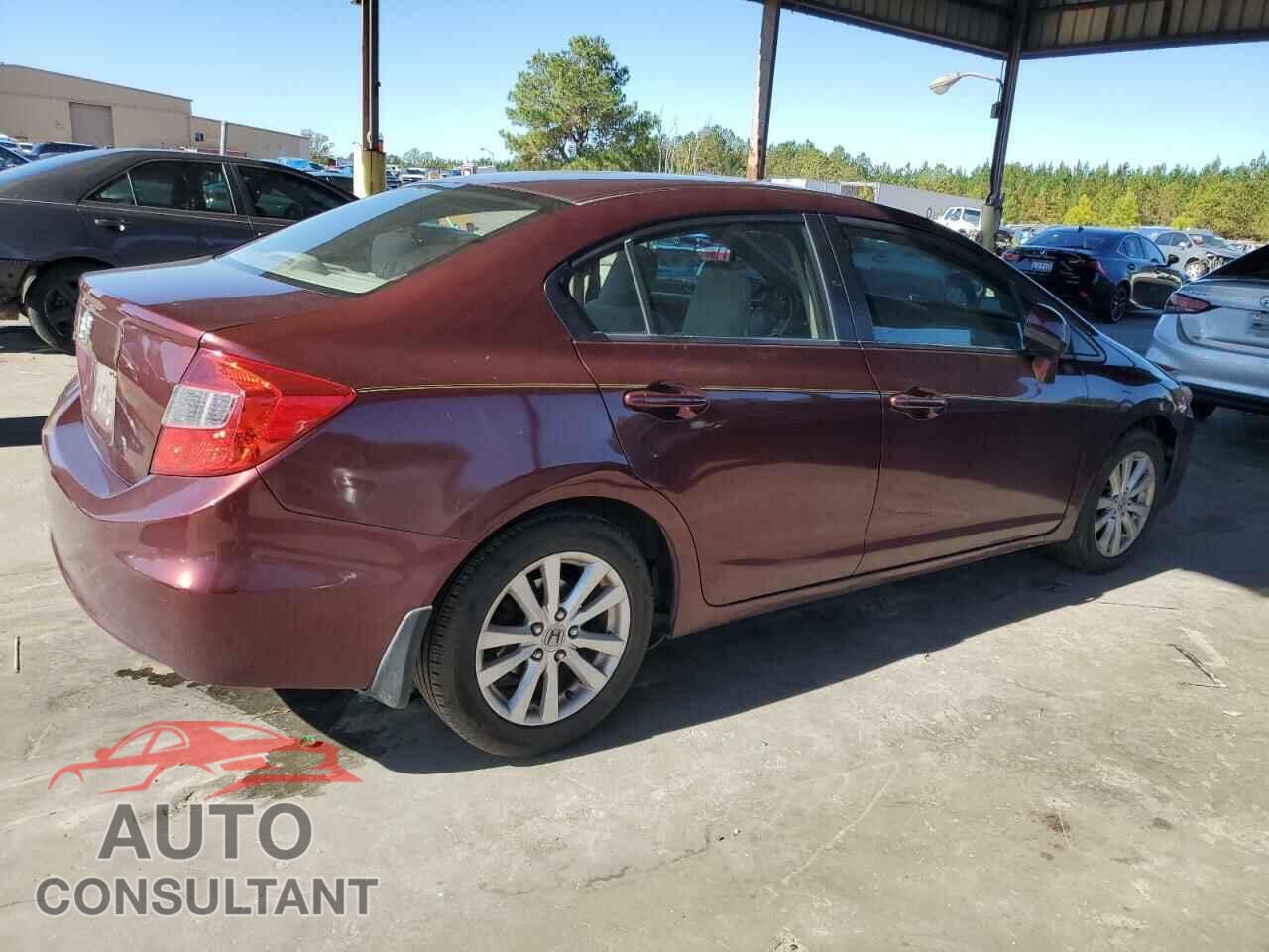 HONDA CIVIC 2012 - 19XFB2F82CE343871