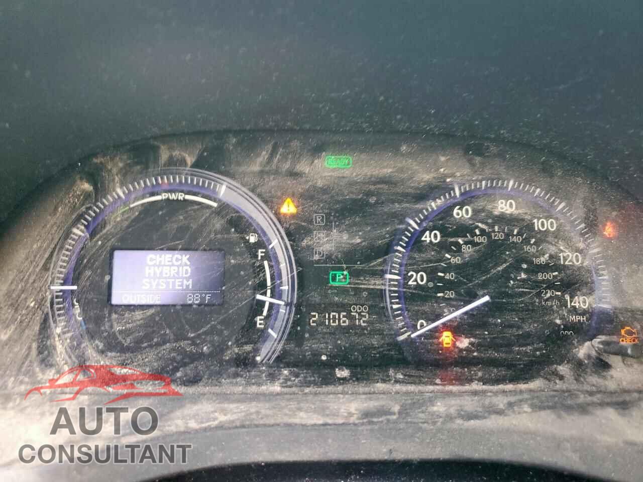 LEXUS HS 2010 - JTHBB1BA6A2020627