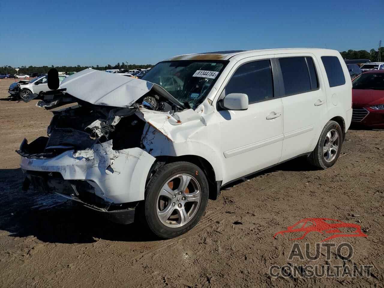 HONDA PILOT 2014 - 5FNYF3H75EB028471