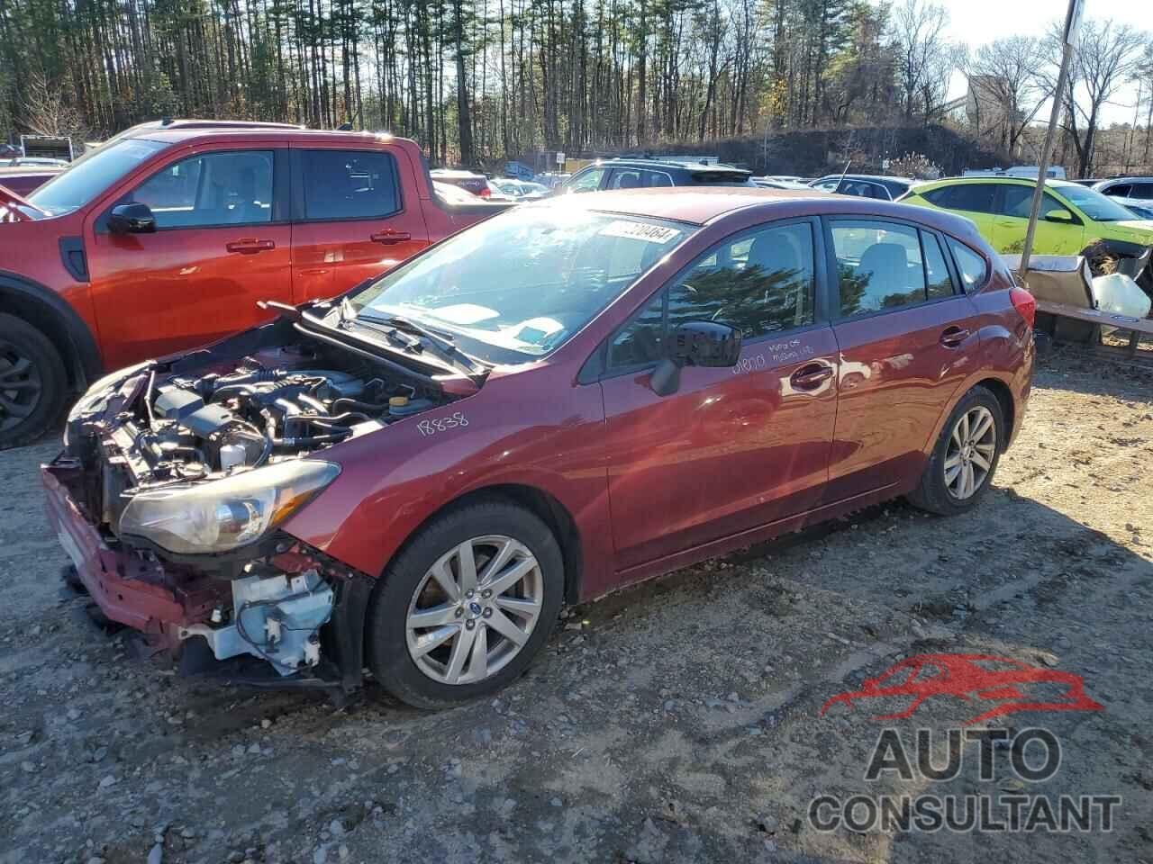 SUBARU IMPREZA 2016 - JF1GPAB6XG8260327