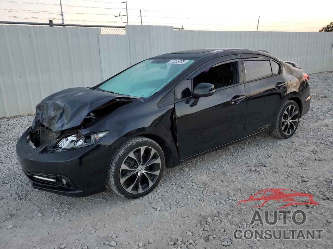 HONDA CIVIC 2013 - 2HGFB6E54DH710095