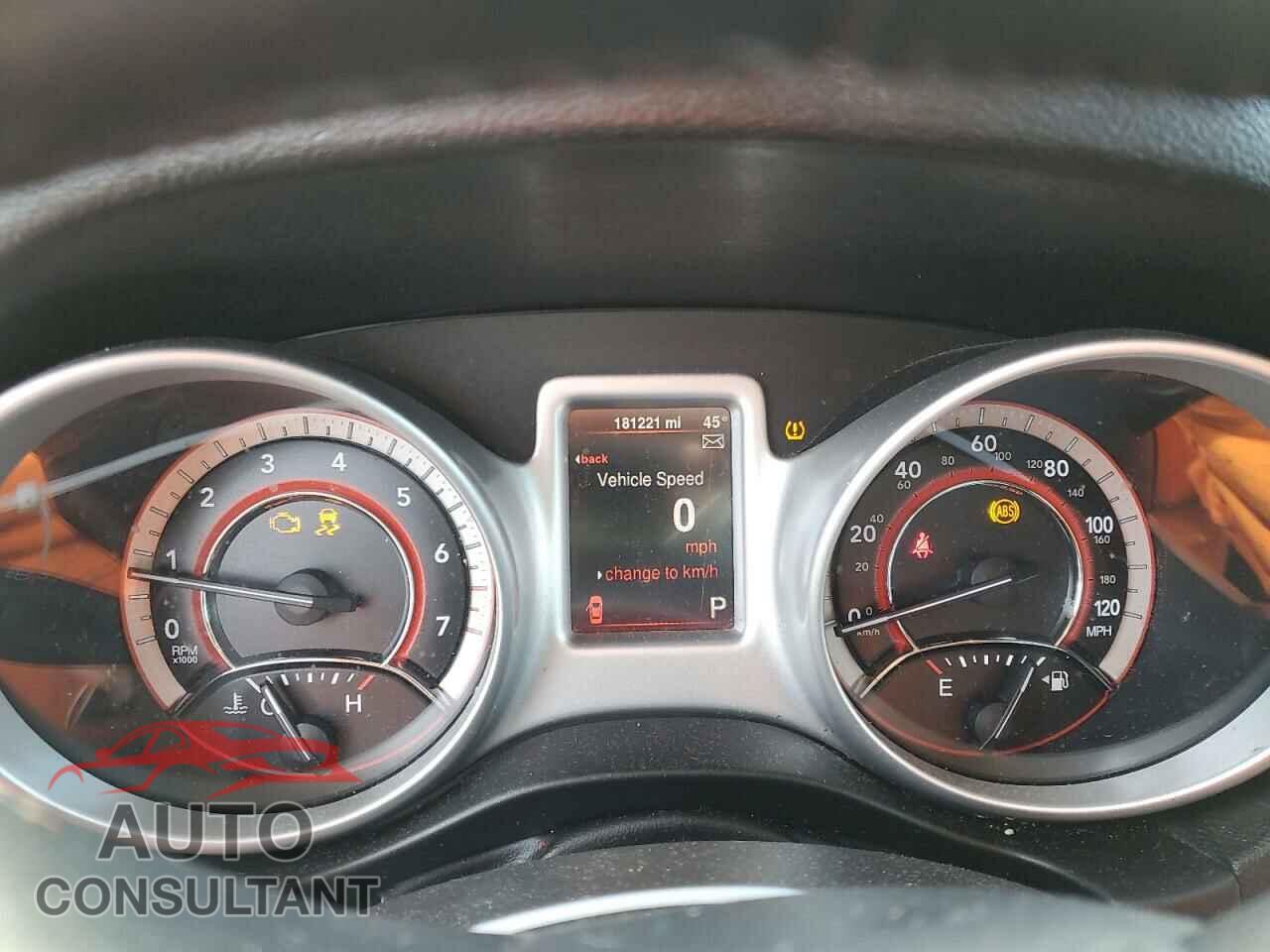 DODGE JOURNEY 2013 - 3C4PDCAB7DT594860