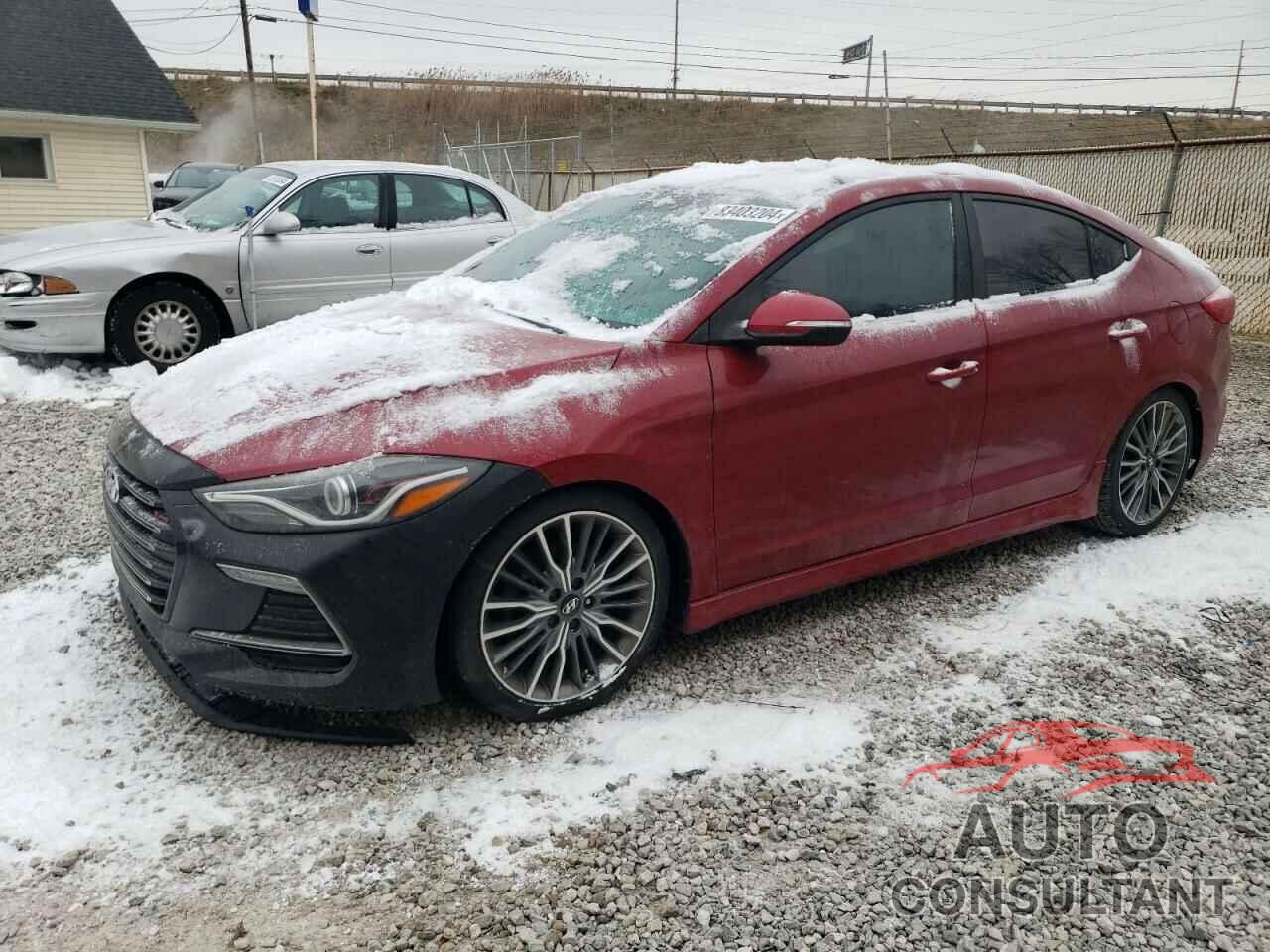 HYUNDAI ELANTRA 2017 - KMHD04LB7HU357164