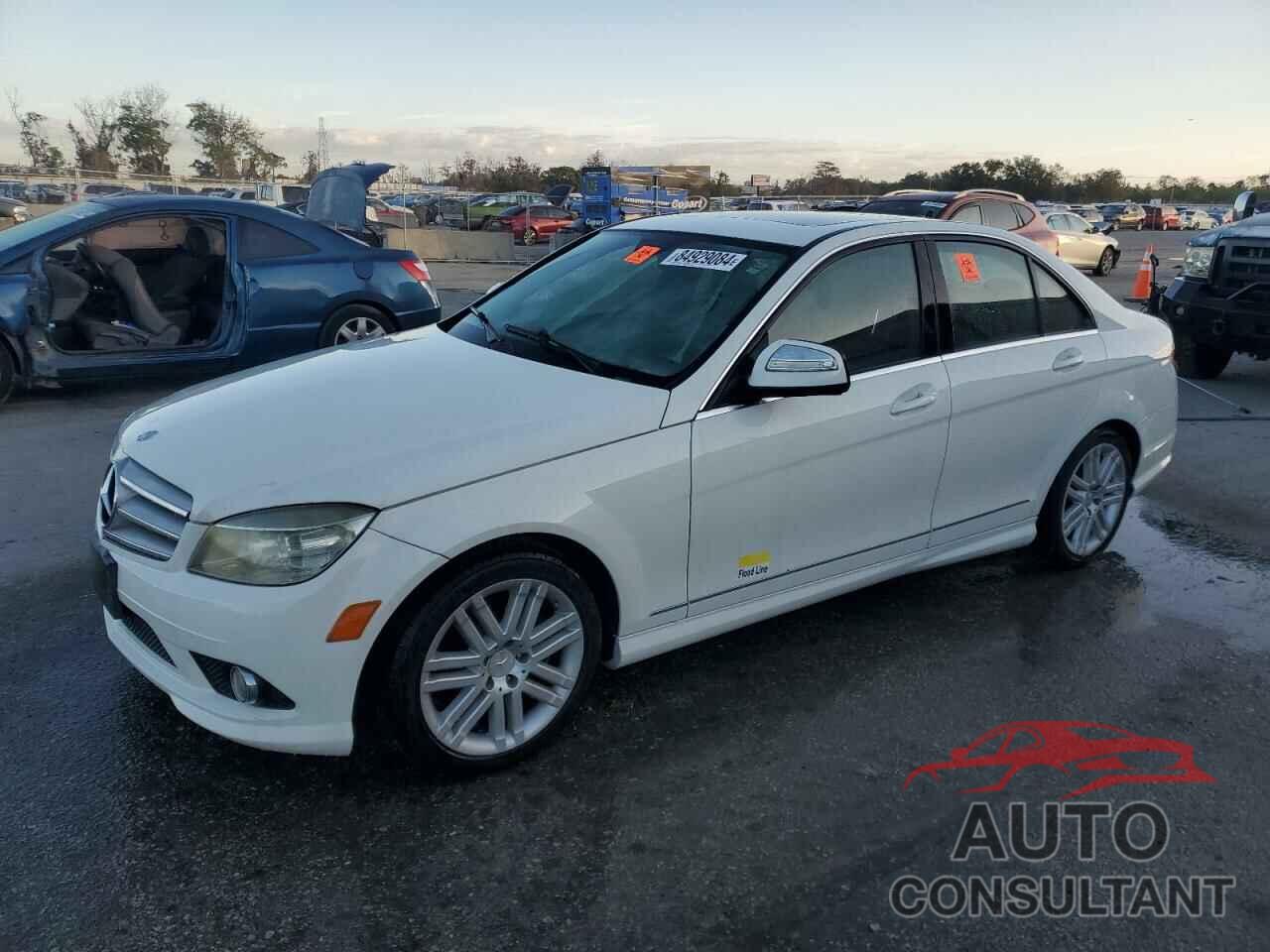 MERCEDES-BENZ C-CLASS 2009 - WDDGF54X19F212729