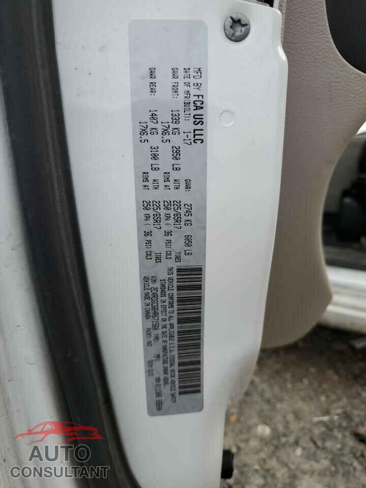 DODGE CARAVAN 2017 - 2C4RDGCG6HR671560