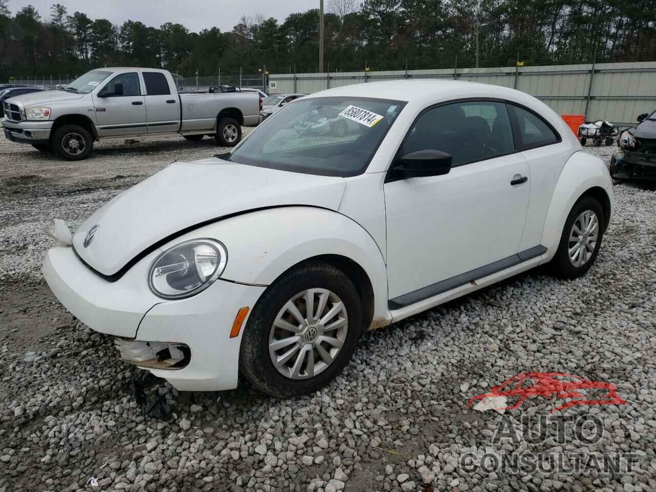 VOLKSWAGEN BEETLE 2012 - 3VWFP7AT1CM643527