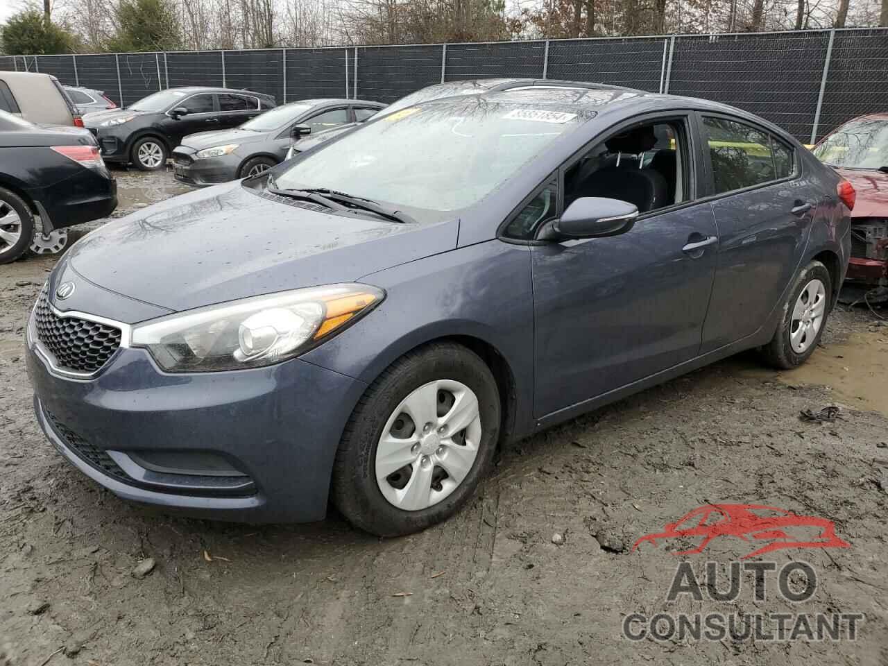 KIA FORTE 2015 - KNAFX4A62F5393119