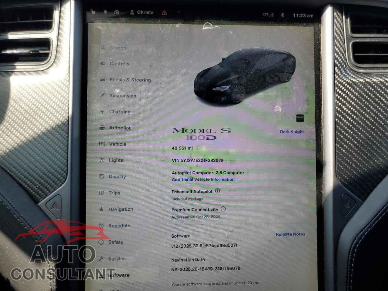 TESLA MODEL S 2018 - 5YJSA1E20JF282679