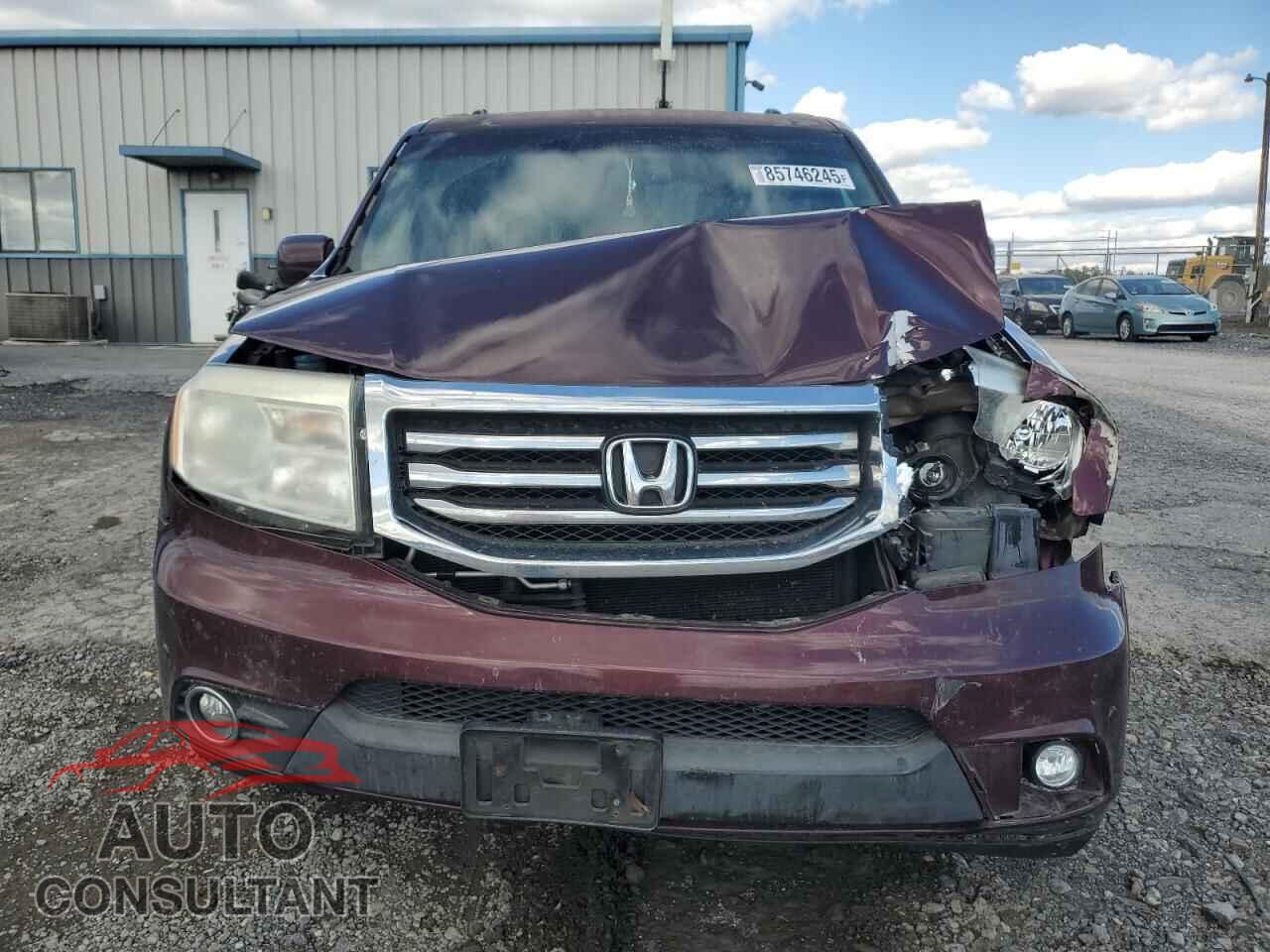HONDA PILOT 2013 - 5FNYF4H97DB068038