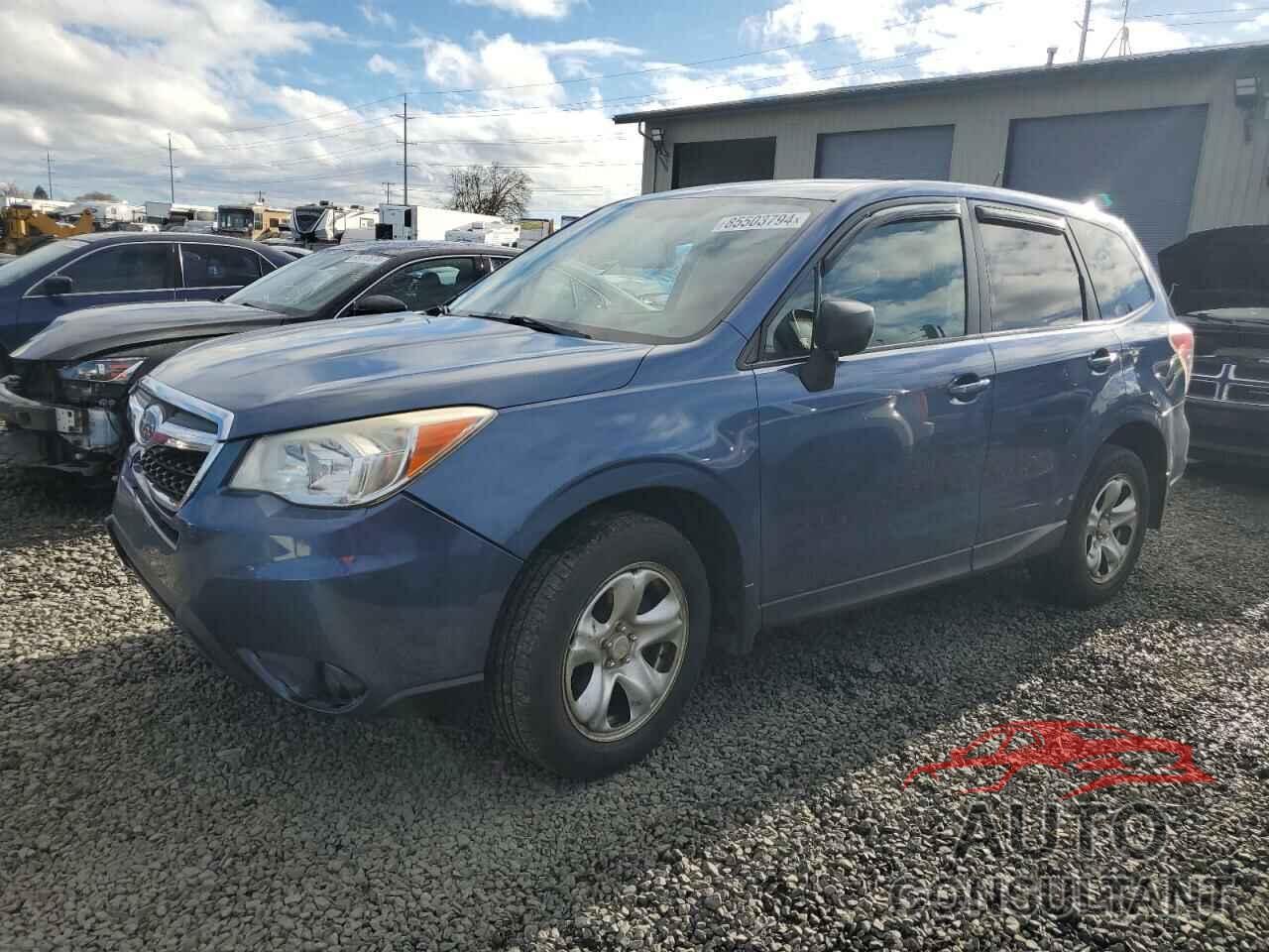 SUBARU FORESTER 2014 - JF2SJAAC5EH542564