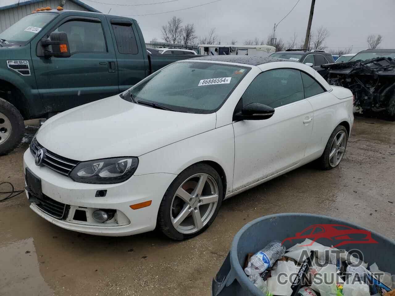 VOLKSWAGEN EOS 2013 - WVWBW8AH5DV001888