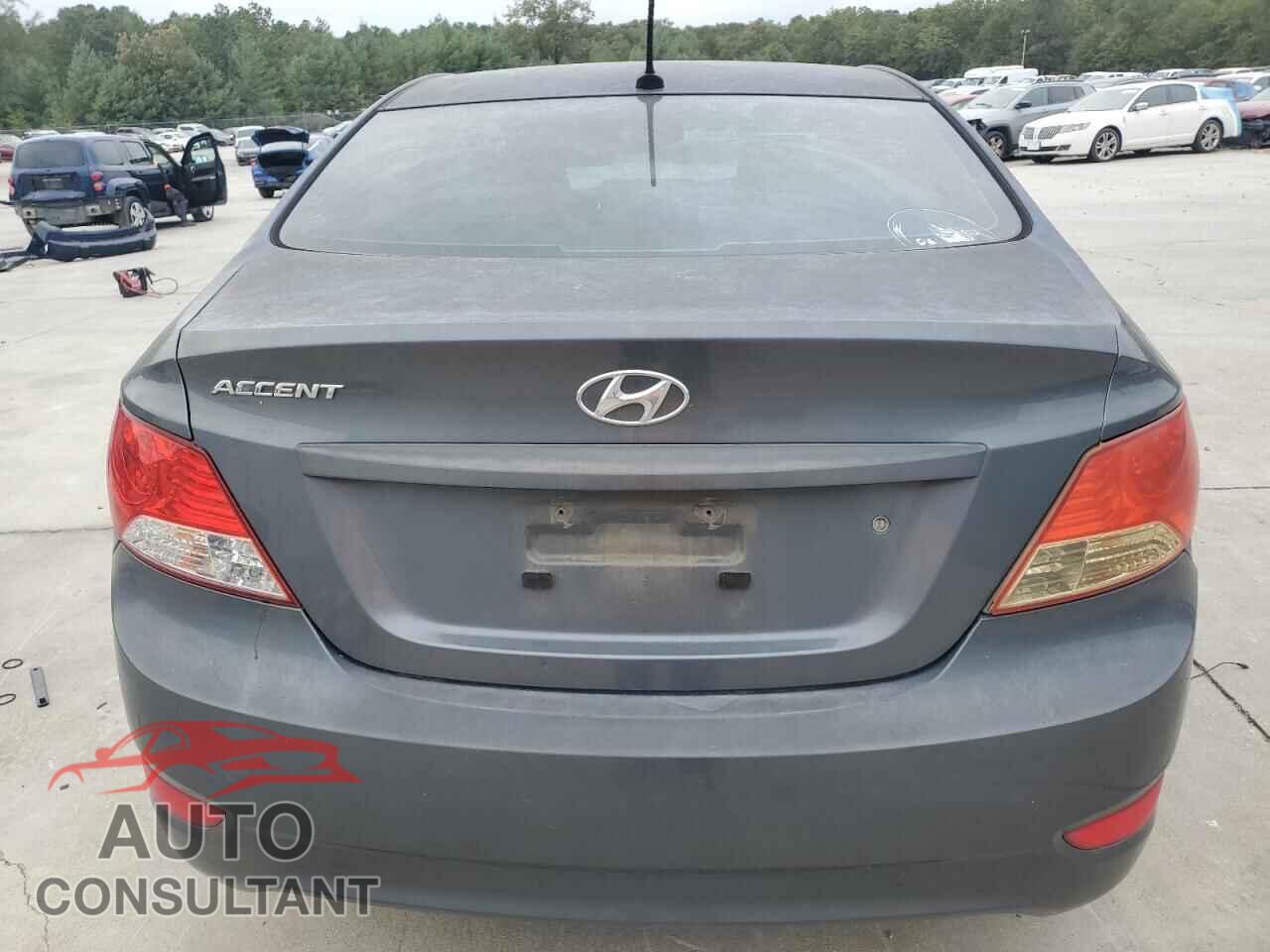 HYUNDAI ACCENT 2012 - KMHCU4AE9CU260148