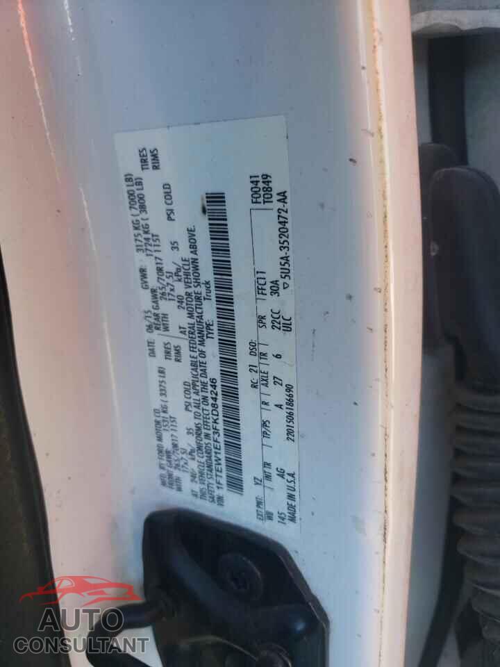 FORD F-150 2015 - 1FTEW1EF3FKD84246