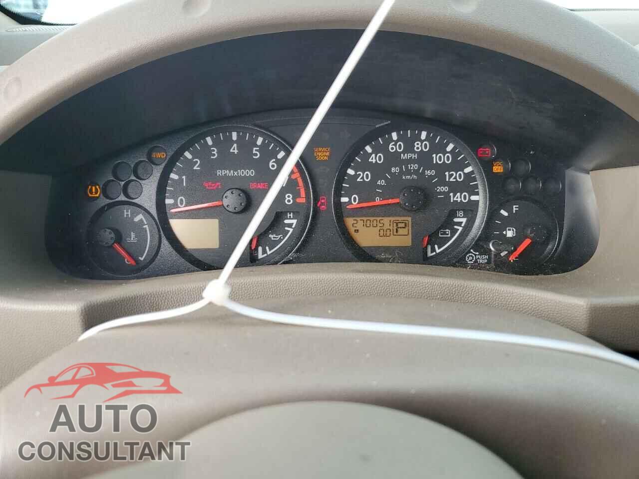 NISSAN FRONTIER 2011 - 1N6AD0EV0BC442143