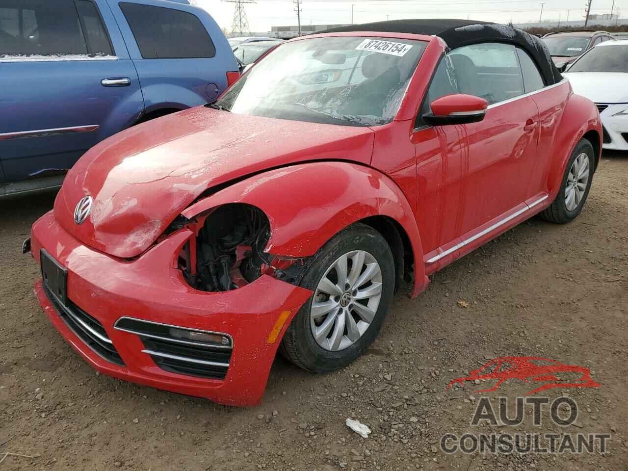 VOLKSWAGEN BEETLE 2017 - 3VW517AT1HM803295