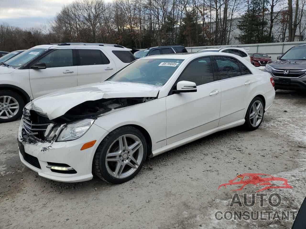 MERCEDES-BENZ E-CLASS 2013 - WDDHF8JB3DA768514