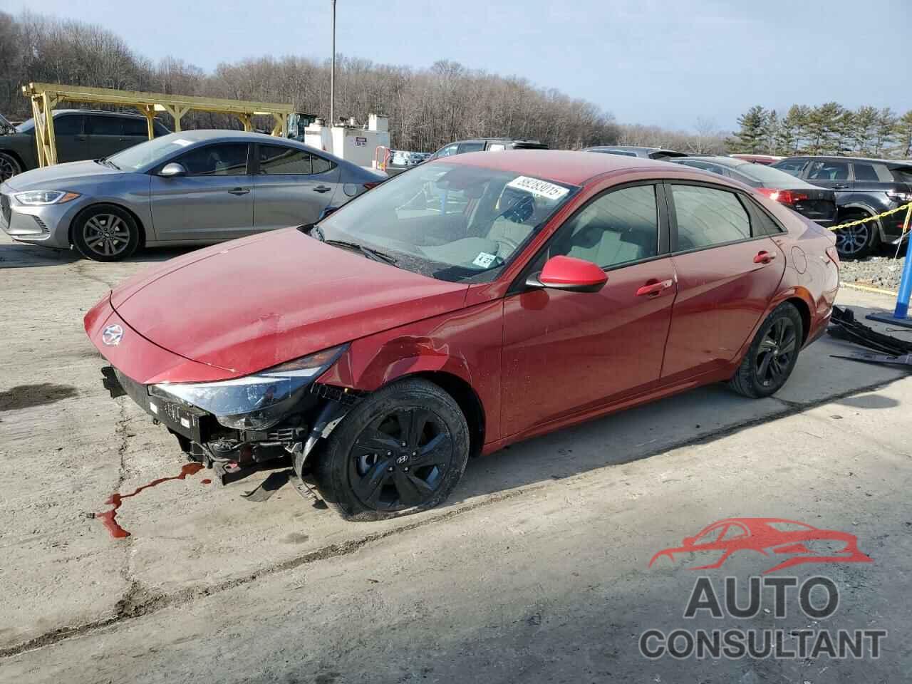 HYUNDAI ELANTRA 2022 - KMHLM4AG9NU343924