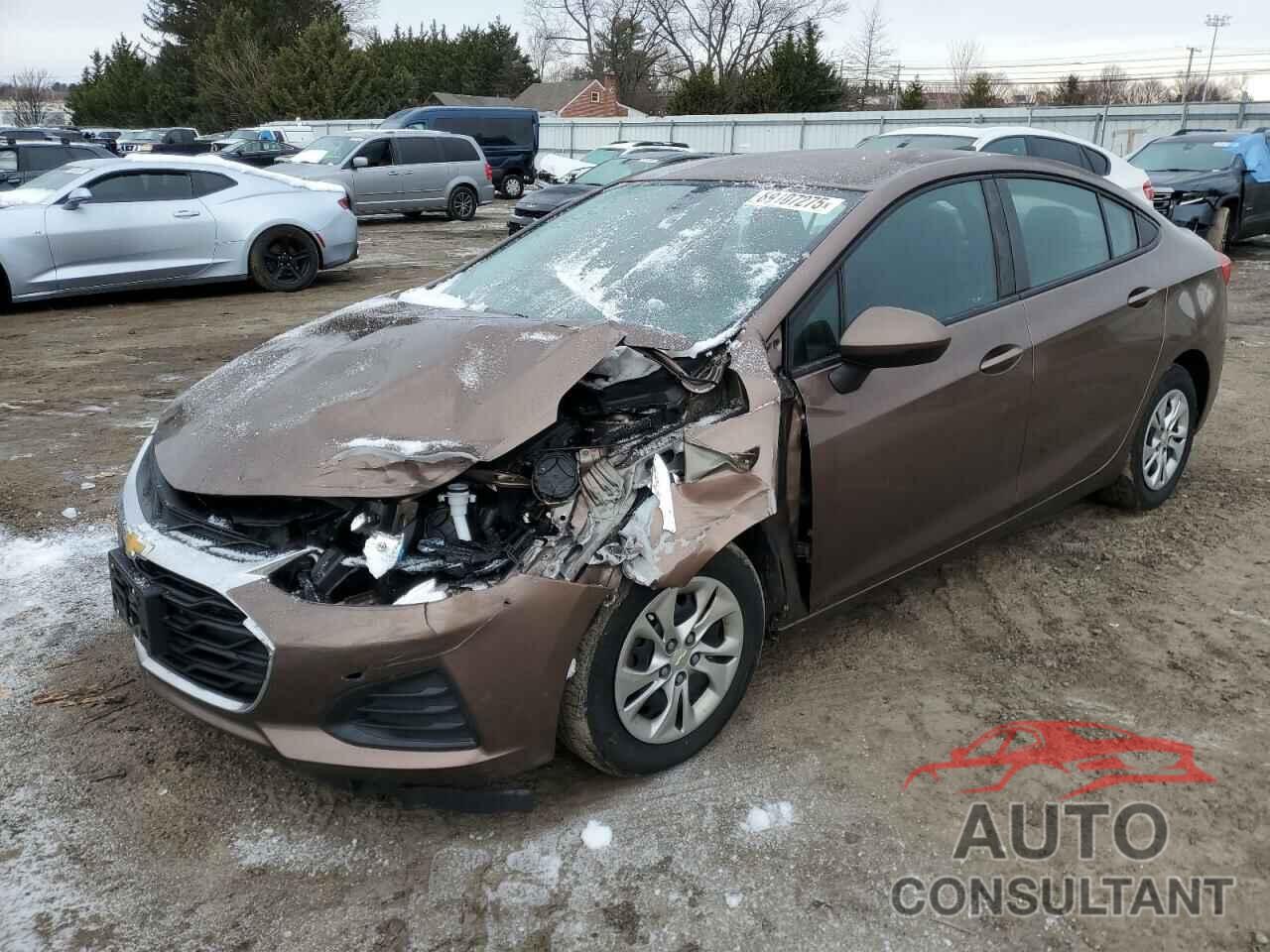 CHEVROLET CRUZE 2019 - 1G1BC5SM1K7122494