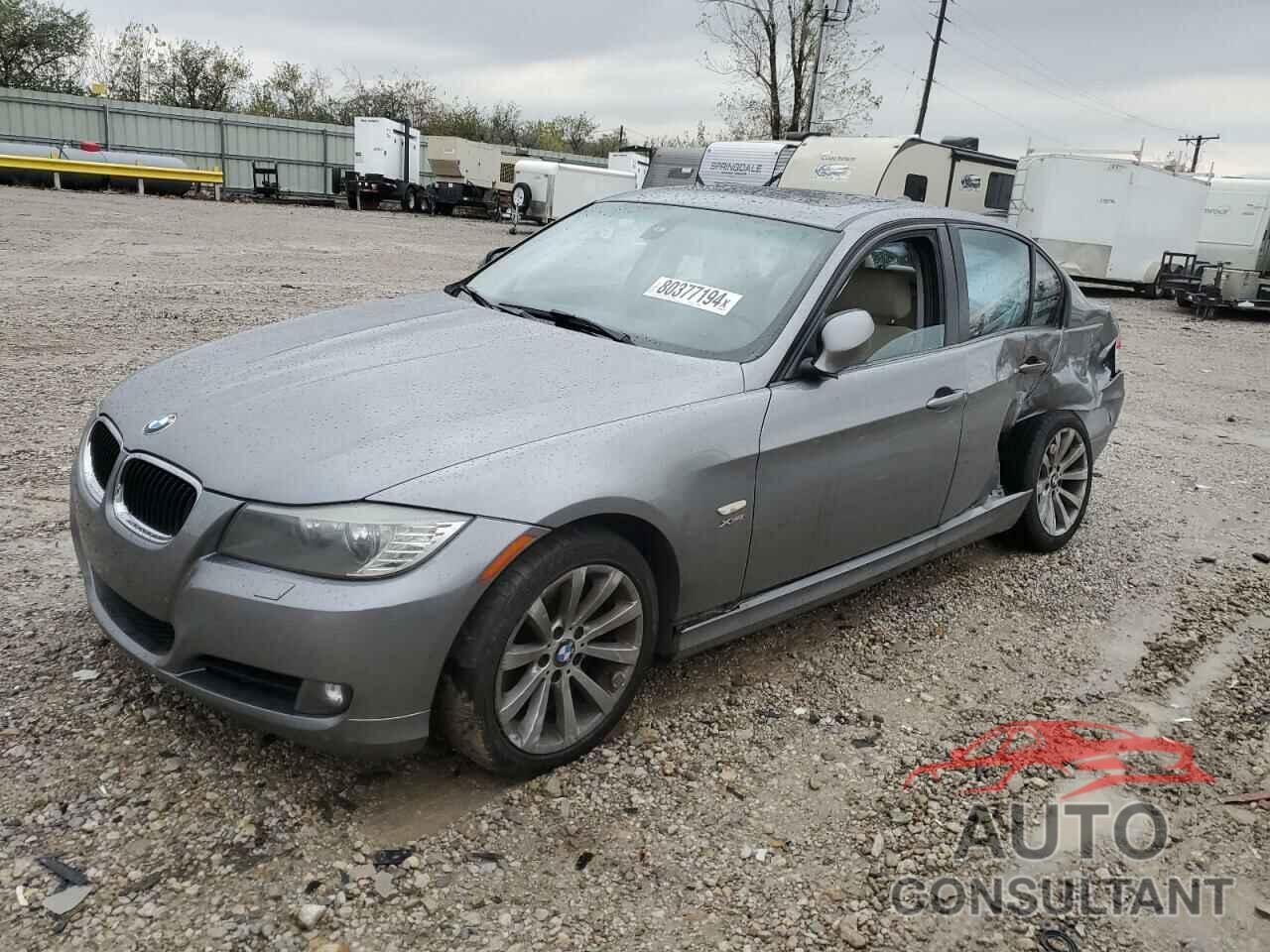 BMW 3 SERIES 2011 - WBAPK7C50BF083709