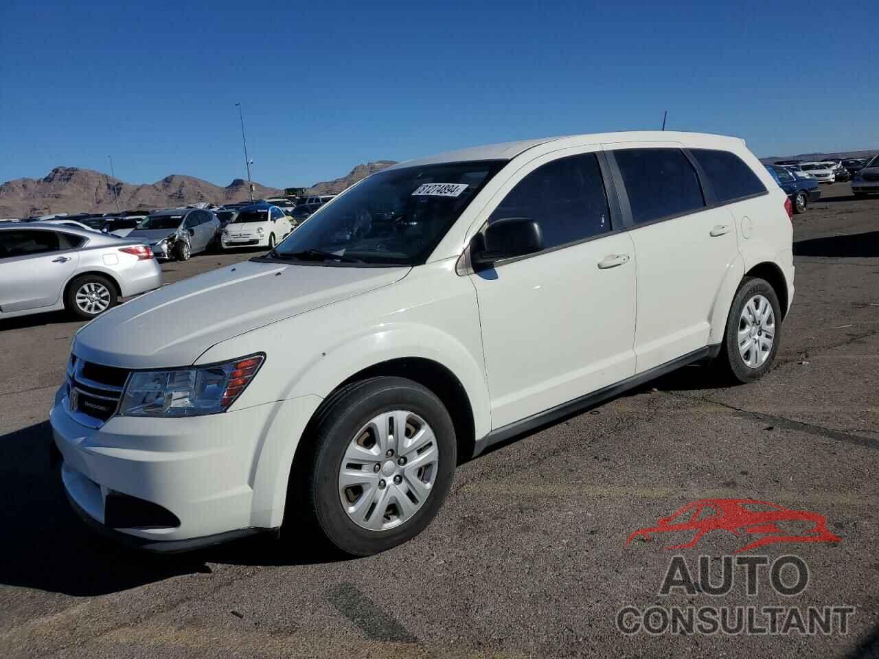 DODGE JOURNEY 2014 - 3C4PDCAB8ET132728