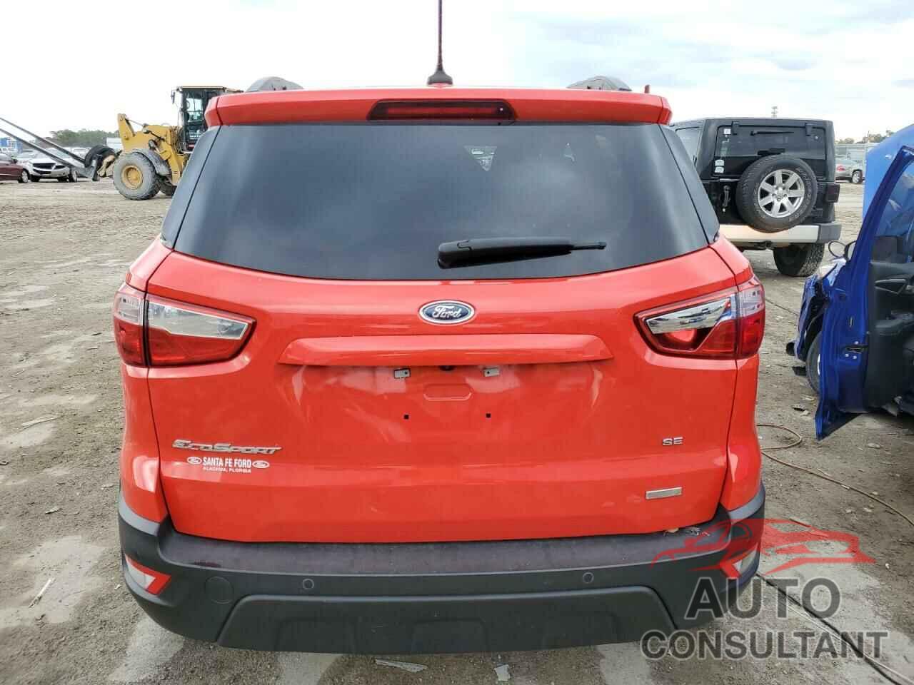 FORD ECOSPORT 2018 - MAJ3P1TE5JC243864