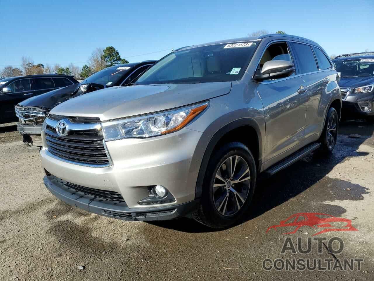 TOYOTA HIGHLANDER 2016 - 5TDKKRFH8GS126652