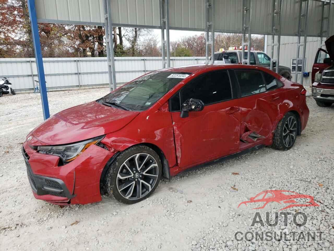 TOYOTA COROLLA 2021 - JTDS4MCE6MJ075393