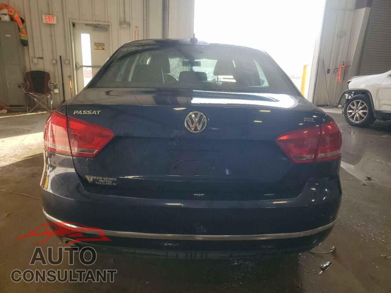 VOLKSWAGEN PASSAT 2012 - 1VWCH7A3XCC041520