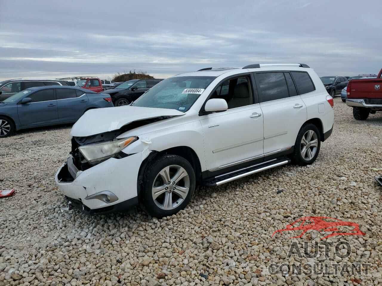 TOYOTA HIGHLANDER 2011 - 5TDYK3EH7BS044560