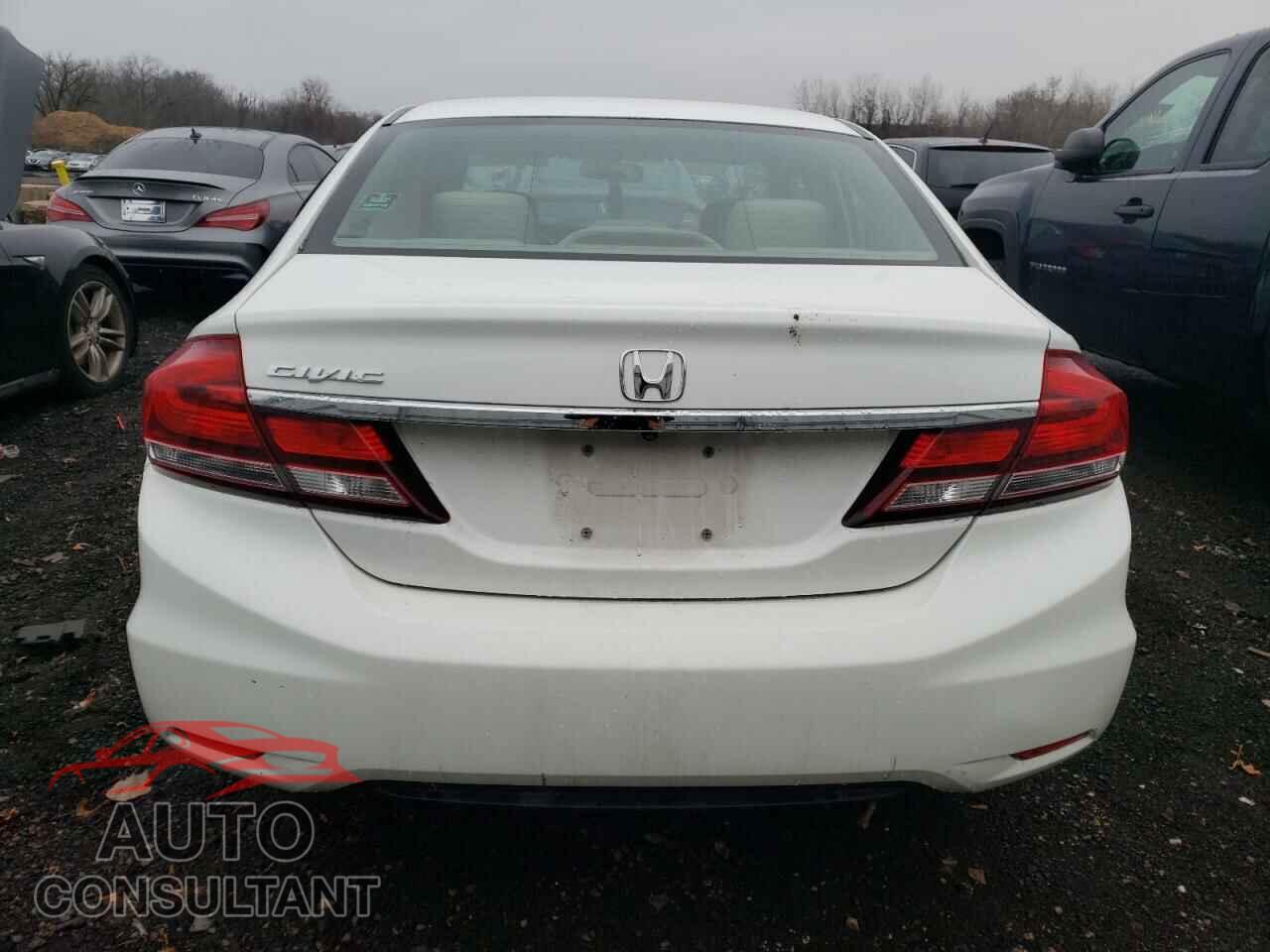 HONDA CIVIC 2013 - 2HGFB2F59DH541862