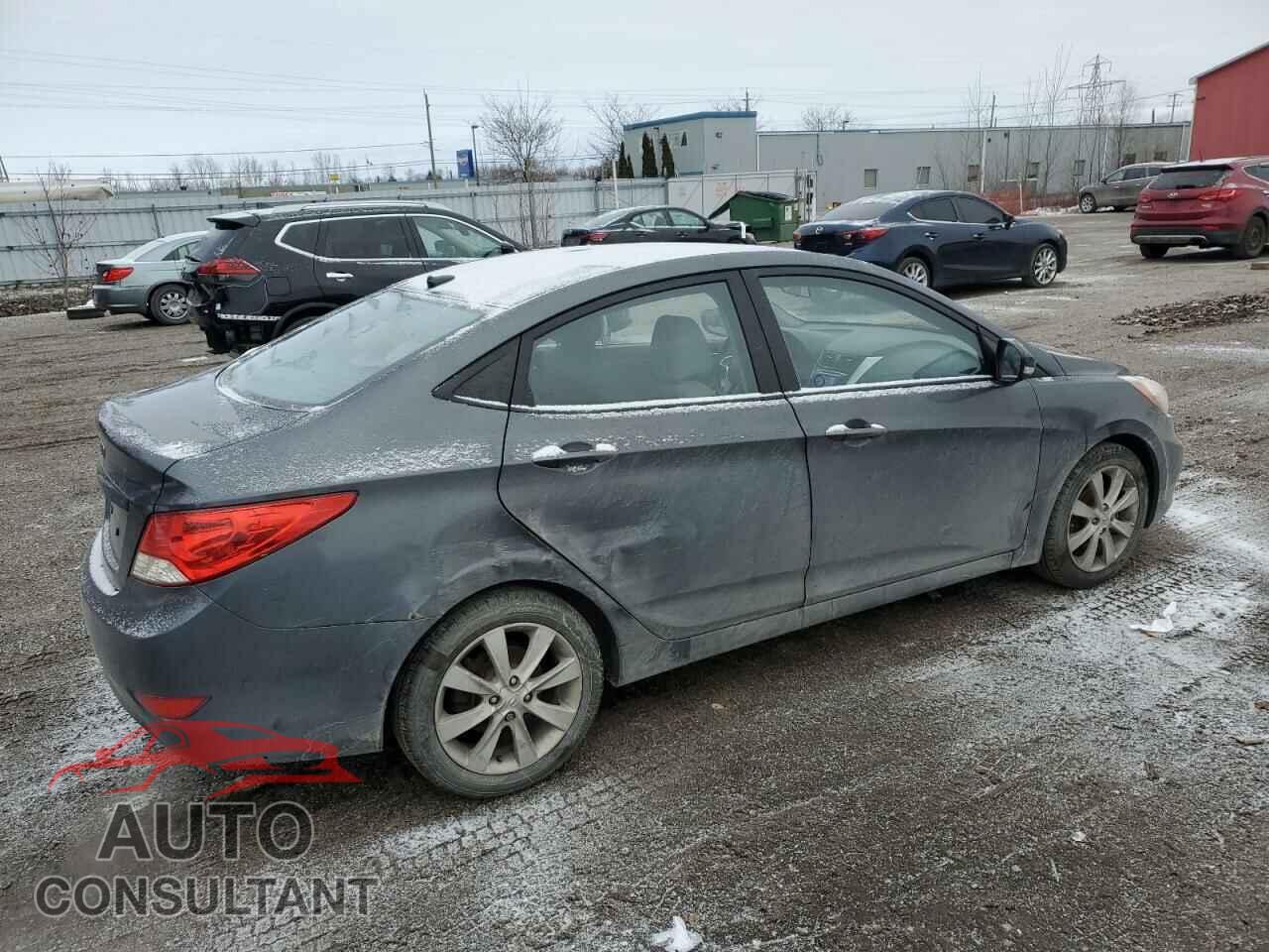 HYUNDAI ACCENT 2012 - KMHCU4AE9CU146568