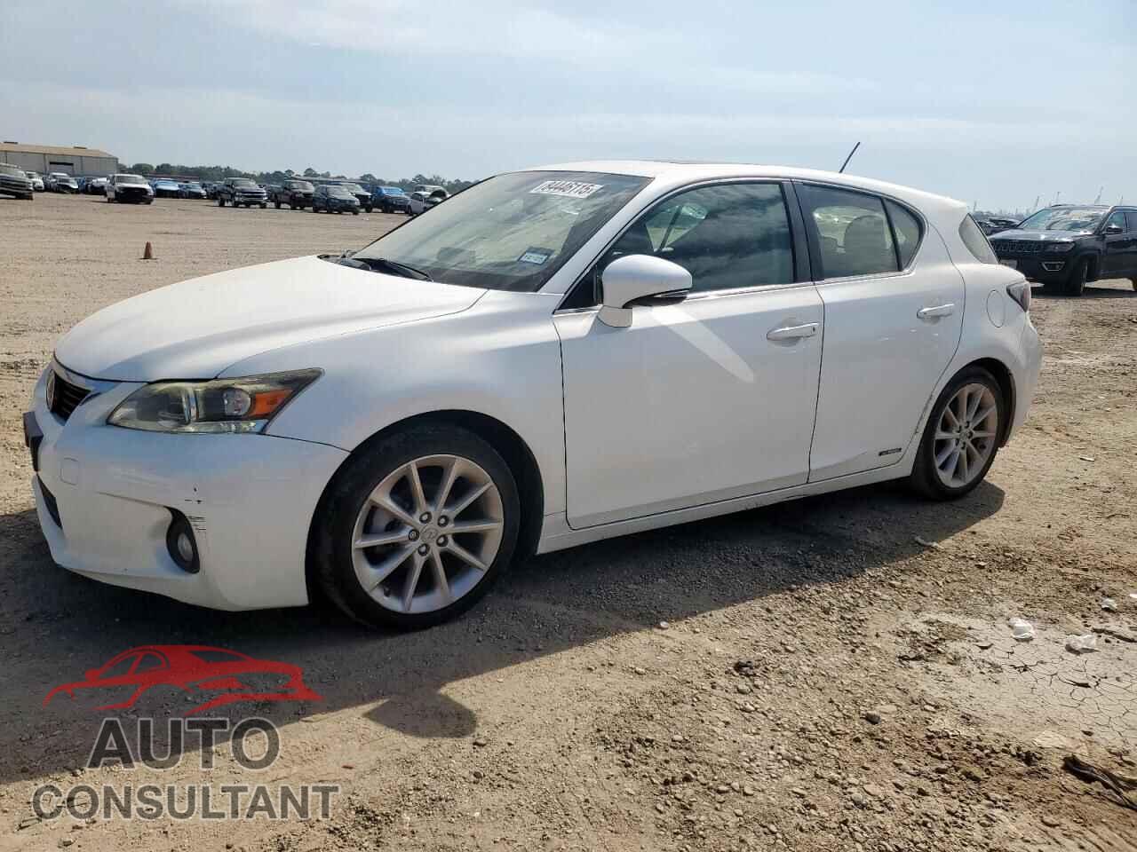 LEXUS CT 200 2012 - JTHKD5BH6C2116906