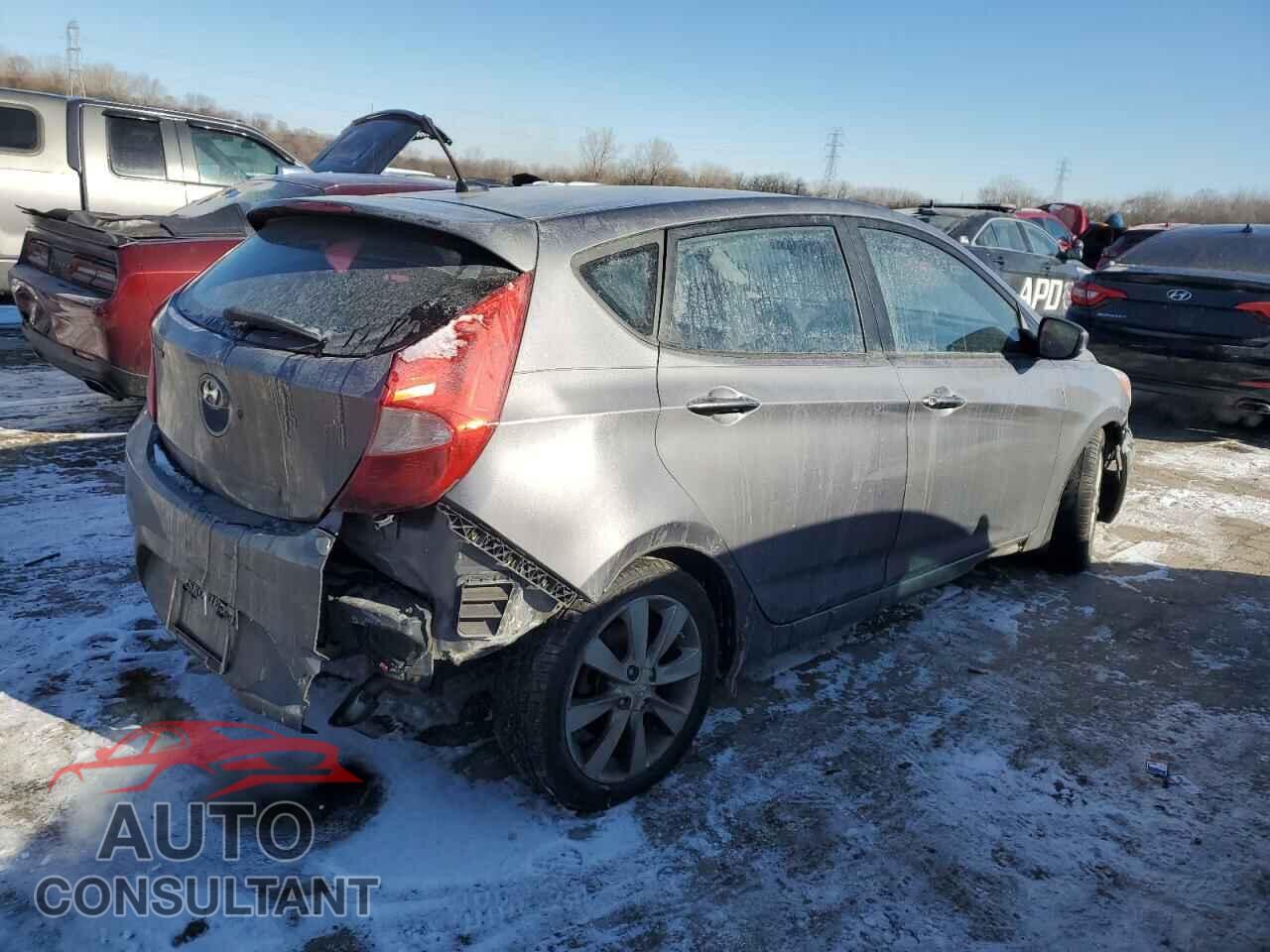 HYUNDAI ACCENT 2014 - KMHCU5AE1EU189584
