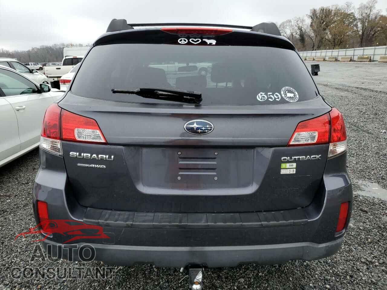 SUBARU OUTBACK 2012 - 4S4BRCCC6C3244708