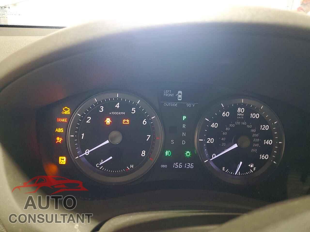 LEXUS ES350 2012 - JTHBK1EG3C2472974