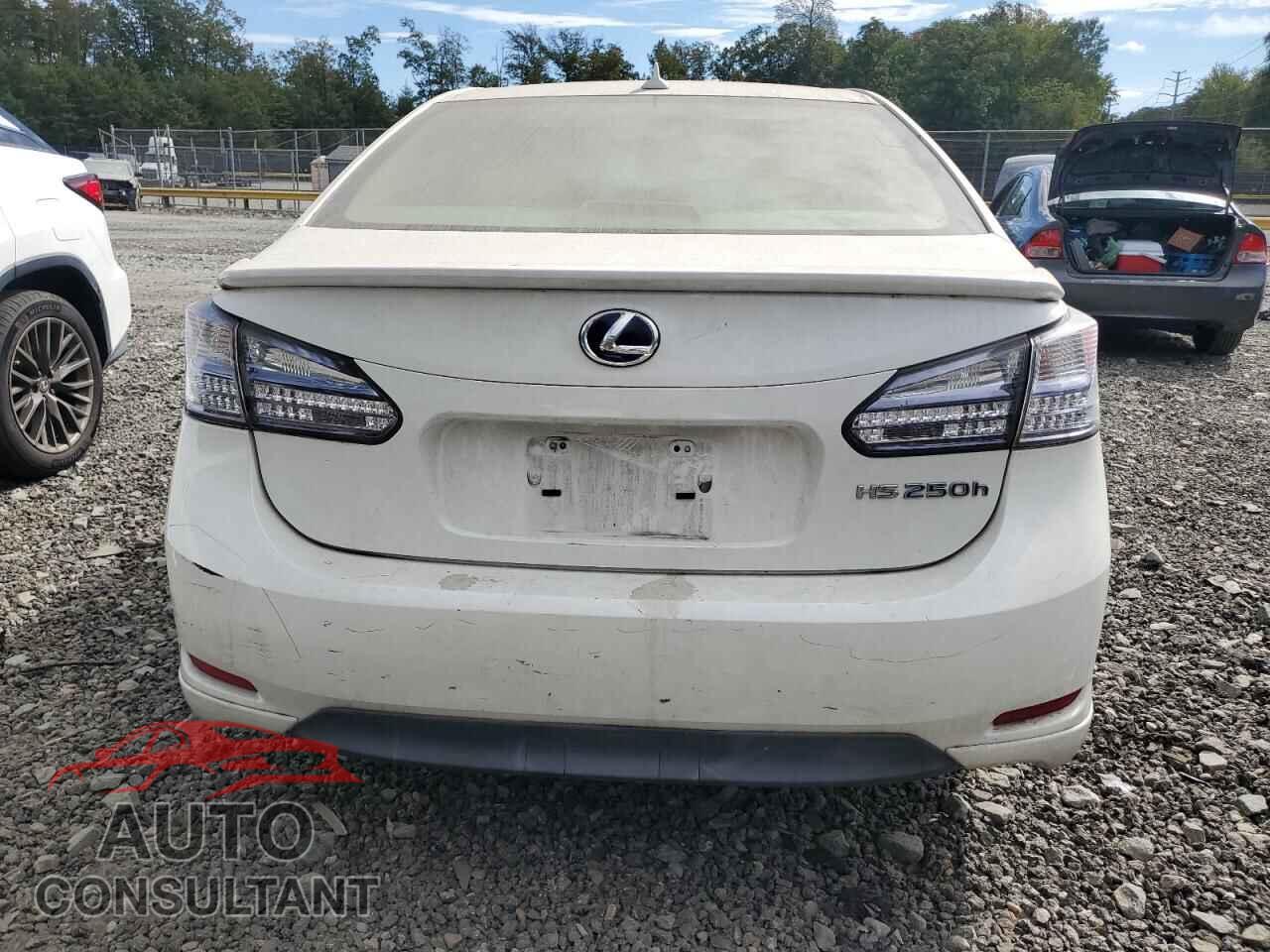 LEXUS HS 2011 - JTHBB1BA2B2046935